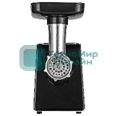 Мясорубка электрическая BBK MG2007 черный/белый, 2000 Вт, 2 кг/мин, реверс, защита от перегрузки, насадки - 4