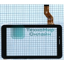 Сенсорное стекло (тачскрин) FM710301KA, черное