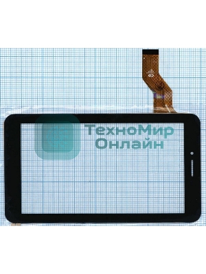 Сенсорное стекло (тачскрин) FM710301KA, черное