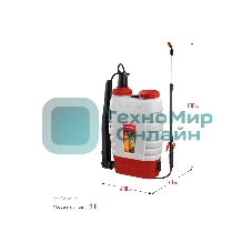 Опрыскиватель ранцевый GRINDA KS-12 , 12 л, с телескопическим алюминиевым удлинителем '425217