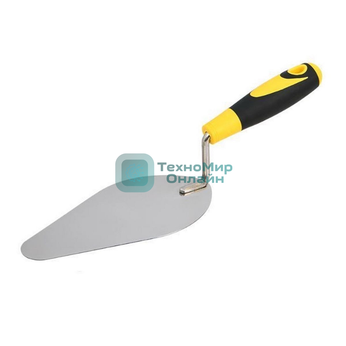 Кельма (мастерок) Deli DL509218 нержавеющая сталь, длина рабочей части 200мм, форма 