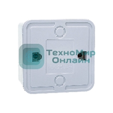 Розетка 1-м BOLLETO с заземл. накл. 7028 белый ASD/IN HOME 4680005959792