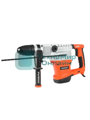 Перфоратор PATRIOT RH 450. 1300Вт, 10Дж, 1350-2750уд/мин, 235-500об/мин.