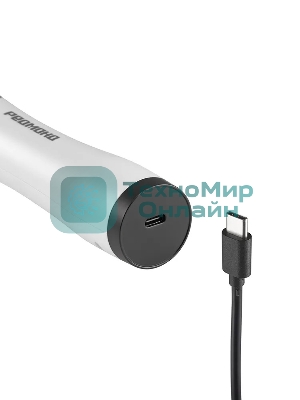 Расческа-выпрямитель для волос Redmond HS1741 белый/черный, 200 °C, 3 режима