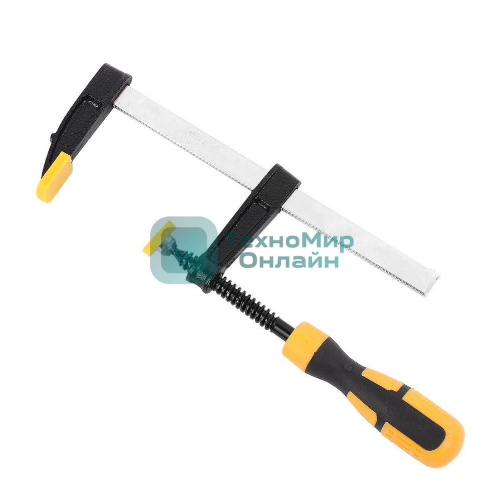 Струбцина F-образная Deli DL110515 150x50 мм, макс. усилие зажима 1000N, резьба 9,5мм