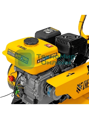 Мотоблок Denzel DPT-170S, 7 л.с., ремен.сцеп, фрез 3х4, ШОМ, передачи 2В/1Н