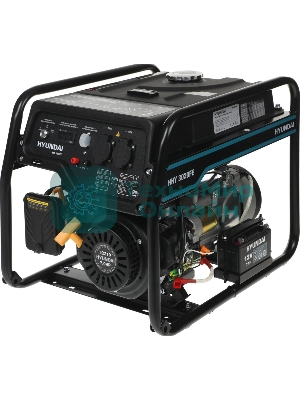 Электрогенератор бензиновый Hyundai HHY 3020FE, 3.1 кВт, 69 дБ, 49 кг