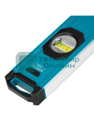 Уровень Gross 33652 алюминиевый, магнит., фрезерованный, 3 глазка, 0,5 мм/м, 800 мм