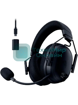 Гарнитура Razer BlackShark V3 Pro чёрный, беспроводная + проводная, радиоканал, до 70 ч