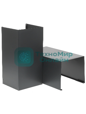 Вытяжка каминная Elikor Квадра 60П-430-К3Д черный, 59 см, 430 куб. м/ч, 56 дБ