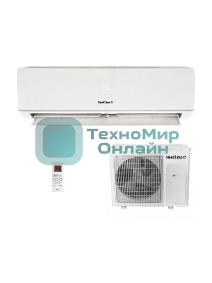 Кондиционер сплит-система Neoclima NS/NU-HAX12R 12000 BTU, 35 м², 33/42 дБ, охлаждение, обогрев, осушение, белый