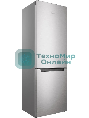 Холодильник Indesit ITS 4180 XB нержавеющая сталь двухкамерный 220/78 л морозилка снизу, No Frost