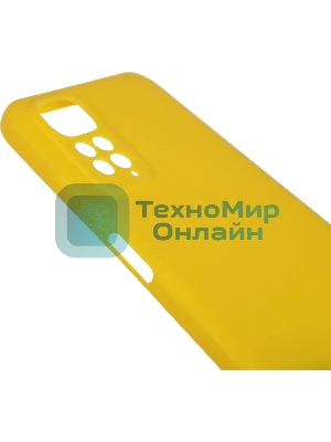 Чехол (клип-кейс) DF xiCase-61 для Xiaomi Redmi Note 11/11s желтый