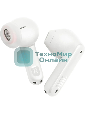 Наушники TWS JBL Tune Flex белый, вкладыши/внутриканальные, Bluetooth, активное шумоподавление, до 8 ч