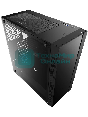 Компьютерный корпус MidiTower Deepcool MATREXX 55 V3 без БП, бок.окно, черный, EATX (DP-ATX-MATREXX55V3)