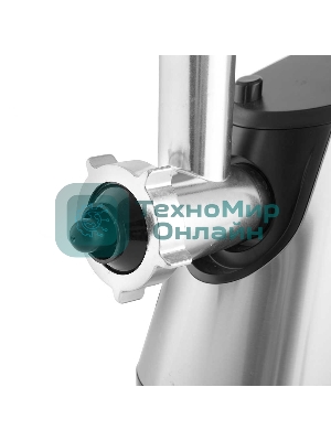 Мясорубка электрическая DELTA LUX DE-600M черный, 3000 Вт, 2.5 кг/мин, реверс, защита от перегрузки, насадки - 6