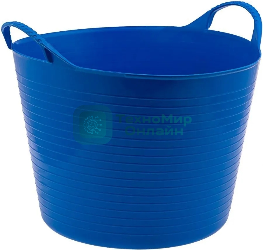 Ведро Сибртех гибкое сверхпрочное 40 л, синее