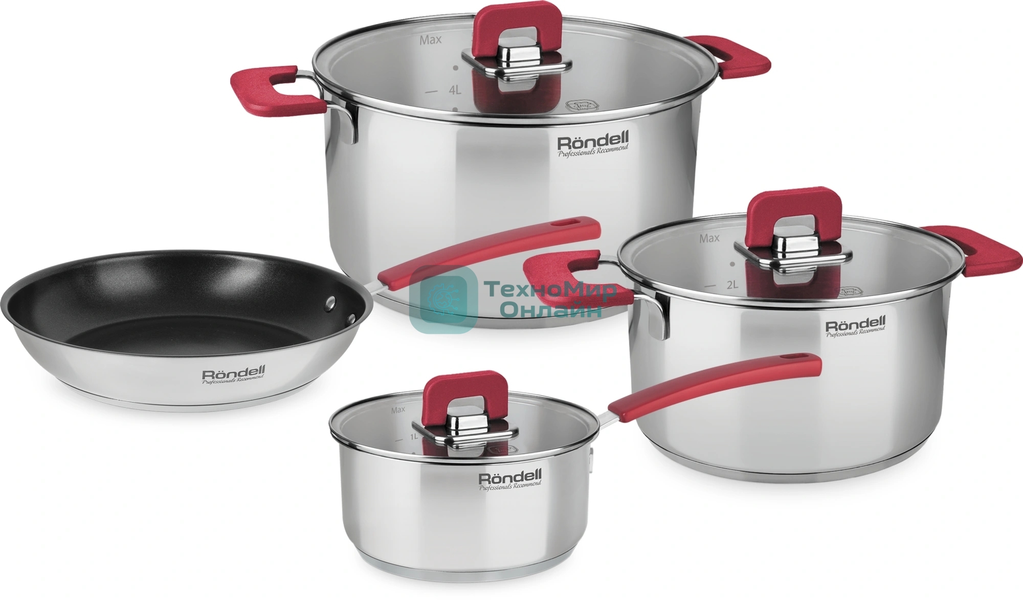 Набор посуды Rondell Savvy RDS-2012 7 предметов