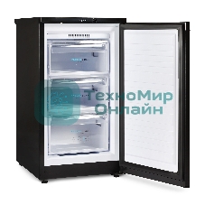 Морозильная камера Бирюса B412 черный, 80л, 3 ящика