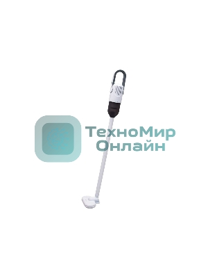 Пылесос вертикальный TENDENZA TZ-VС-305 белый, питание от аккумулятора, 80 Вт, уборка сухая, пылесборник 0,5 л