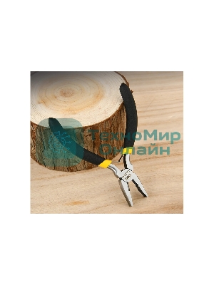 Мини-плоскогубцы Deli DL103045 115 мм, прорезиненная рукоять