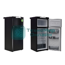 Холодильник Саратов 264 (КШД-150/30) черный муар двухкамерный 122/30л морозилка сверху