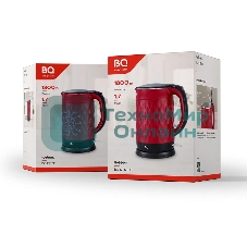 Чайник электрический BQ KT1715P White-Olive. Мощность:1800 Вт, Объем 1,7л