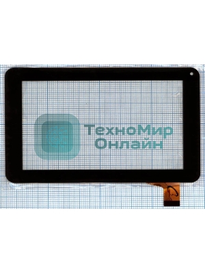 Сенсорное стекло (тачскрин) FM700405KD, черное
