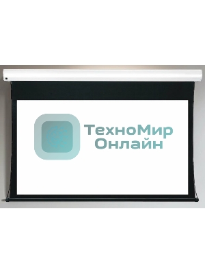 Экран для проектора S'OK Apollo SGPSMT-332x187A бокового натяжения, звукопрозрачный, белый к