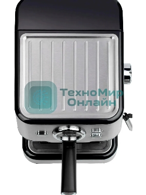 Кофеварка рожковая Vitek VT-1520 серебристый/черный, исп. кофе - молотый, 1.5 л, 850 Вт, 15 бар