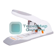 Степлер мощный Deli E0487 23/6 23/8 23/10 23/13 (80 листов) ассорти/белый, 100 скоб, коробка