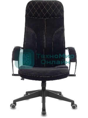 Кресло Бюрократ CH-608 Fabric Light-20 черный, ткань