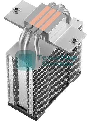 Кулер для процессора Deepcool AG300 G2 Soc-AM5/AM4/1200/1700/1851 серебристый/черный 4-pin 18-31dB Al+Cu 150W 350gr Ret (R-AG300-BKAMMG2)