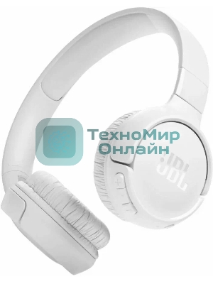 Гарнитура JBL Tune 720BT 1.2м беспроводные bluetooth оголовье белый