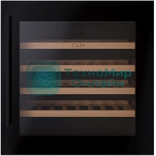 Винный шкаф LEX LWD6036BL черный, 92 л, 1 отсек, 36 бут.