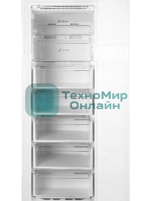 Морозильная камера Indesit DFZ 5175, белый, 250л, 5 ящиков