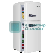 Холодильник Harper HRF-T120M белый двухкамерный 80/38л морозилка сверху