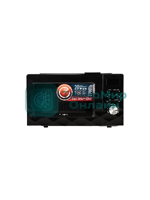 Микроволновая печь Energy EMW-20707EG черный, 20 л, 700 Вт, переключатели - кнопки, поворотный механизм