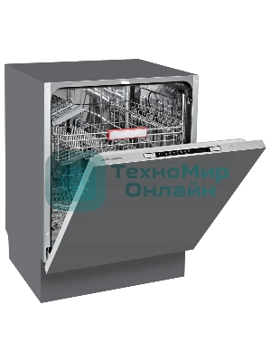 Встраиваемая посудомоечная машина Kuppersberg GSM 6072, серебристый, 59.8 см, 12 компл., 49 дБ, класс A++