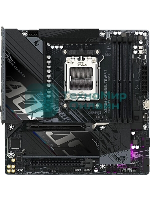 Материнская плата Gigabyte X870M AORUS ELITE WIFI7, AM5, AMD X870, 4xDDR5, 4xSATA, 4xM.2, 1xPCIe 5.0 x16, 1xPCIe 4.0 x4, 1xPCIe 3.0 x2, 1xHDMI, 2xUSB Type-C, 1x2.5Gb LAN, Wi-Fi 7, Bluetooth 5.4, 2xUSB-C USB4, 2xUSB-A 10Gbps, 4xUSB-A 5Gbps, 4xUSB-A 2.0, S/PDIF, 2x3.5 мм, 7.1, mATX
