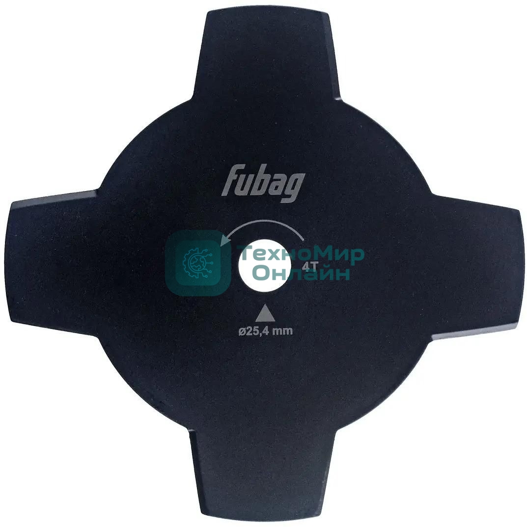 Сменный нож для садовых триммеров Fubag 38740 L=254мм