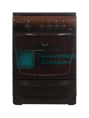 Плита газовая Gefest ПГ 1200-С7 К89 коричневый, конфорок 4 шт, духовка 63 л, 60 см x 85 см x 60 см