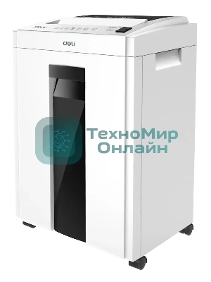 Шредер Deli ET053 белый (секр.P-4) фрагменты 16лист. 23лтр.