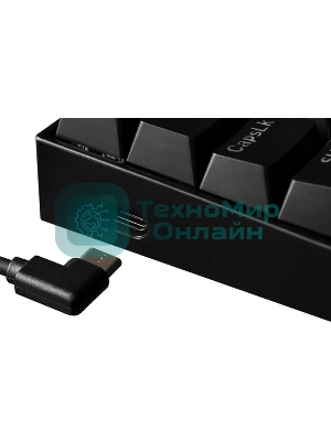 Клавиатура проводная Defender Redragon Lakshmi, USB, черный