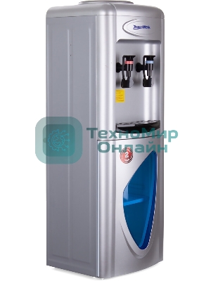 Кулер для воды Aqua Work 0.7-LDR, верхняя загрузка, нагрев 92 °С, охлаждение 12 °С, серебристый