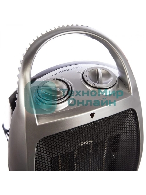 Тепловентилятор Oasis KS-15 серый, 1500 Вт, 20 м2