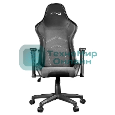 Кресло KFA2 Gaming Chair 04 L черный, экокожа, подголовник