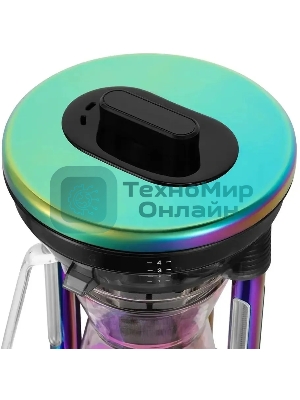 Кофеварка капельная Kitfort КТ-7488 зеленый, исп. кофе - молотый, 0.6 л, 600 Вт