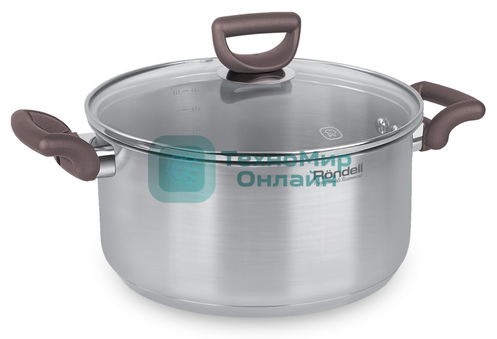 Кастрюля Rondell RDS-1323 Fest с/кр 24 см 4,8 л
