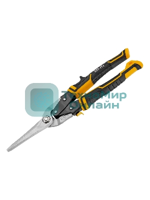 Ножницы по металлу Denzel, 315мм, прямой проходной рез,сталь-CrMo, трехкомп.рук-ки